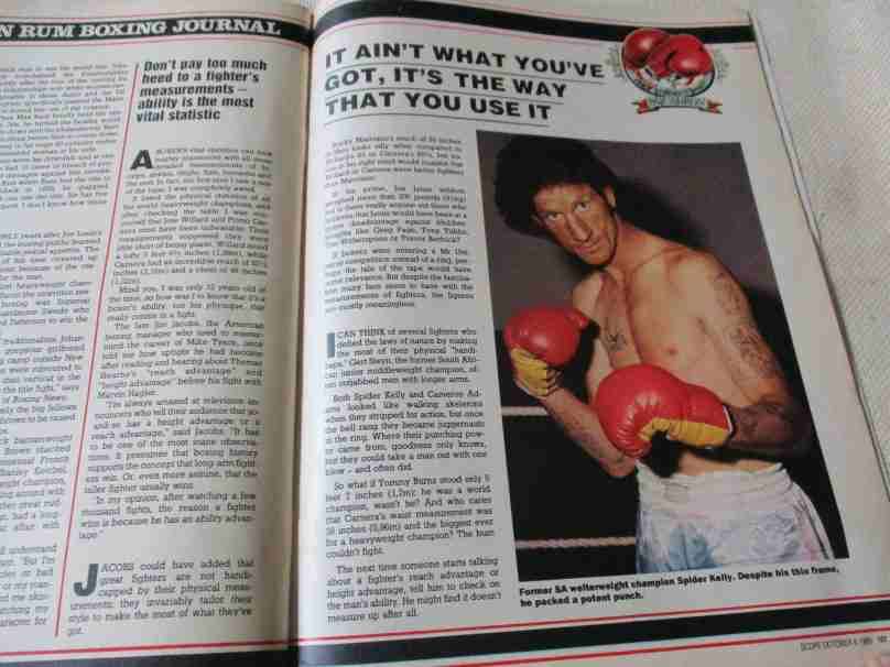 SCOPE MAGAZINE 6 OCTOBER 1989 ( KEVIN CARTER SA PHOTOGRAPHER,