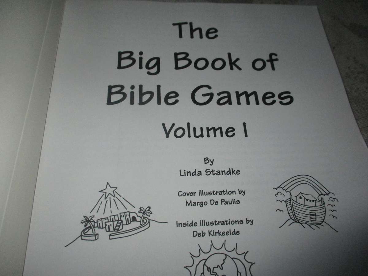 BIG BOOK OF BIBLE GAMES VOLUME 1 - LINDA STANDKE