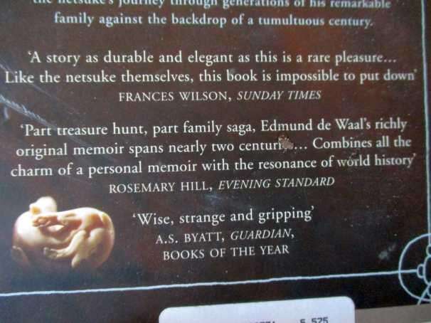 THE HARE WITH THE AMBER EYES - EDMUND DE WAAL