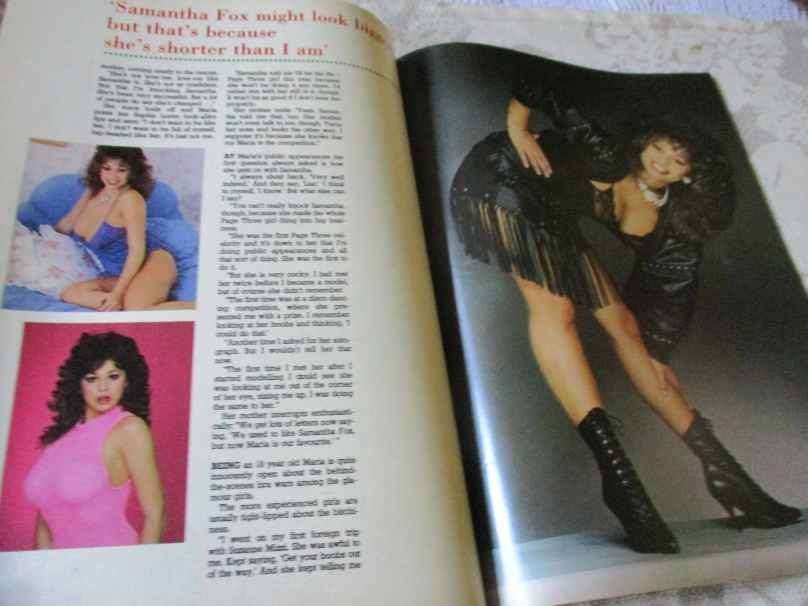 SCOPE MAGAZINE 10 APRIL 1987 ( MARIA WHITTAKER, LORRAINE MACKENZIE , PLATOON MOVIE )