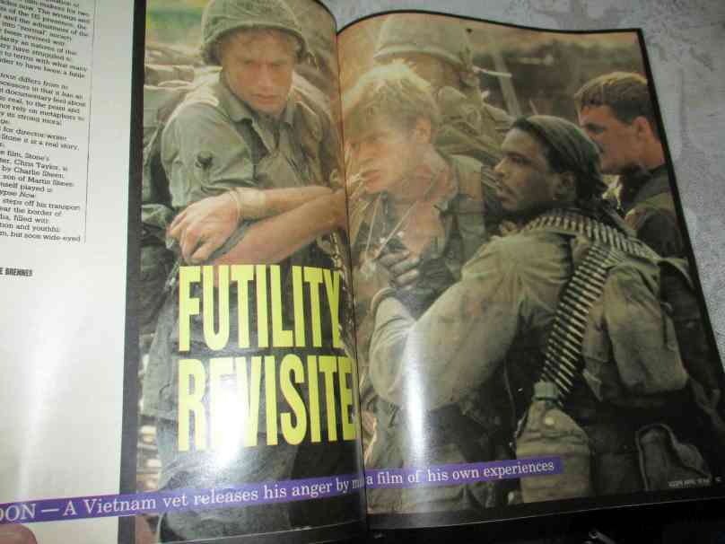 SCOPE MAGAZINE 10 APRIL 1987 ( MARIA WHITTAKER, LORRAINE MACKENZIE , PLATOON MOVIE )