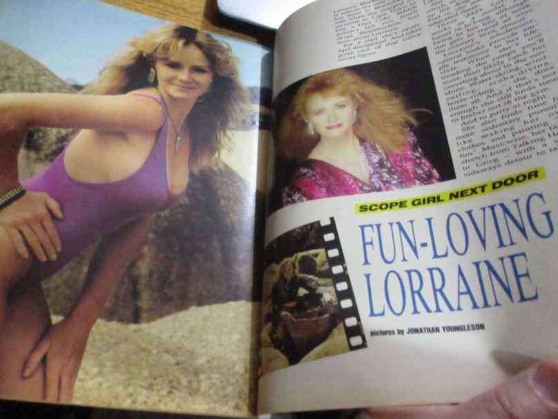 SCOPE MAGAZINE 10 APRIL 1987 ( MARIA WHITTAKER, LORRAINE MACKENZIE , PLATOON MOVIE )