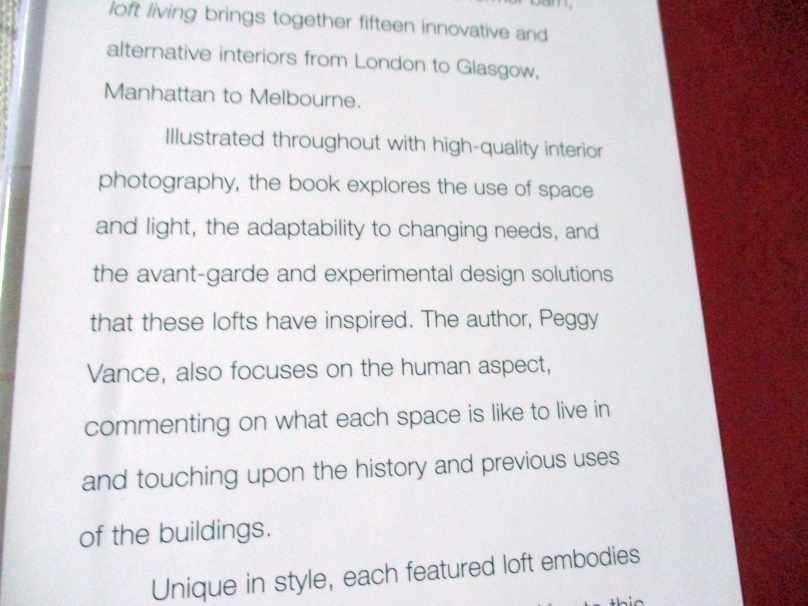 LOFT LIVING - PEGGY VANCE