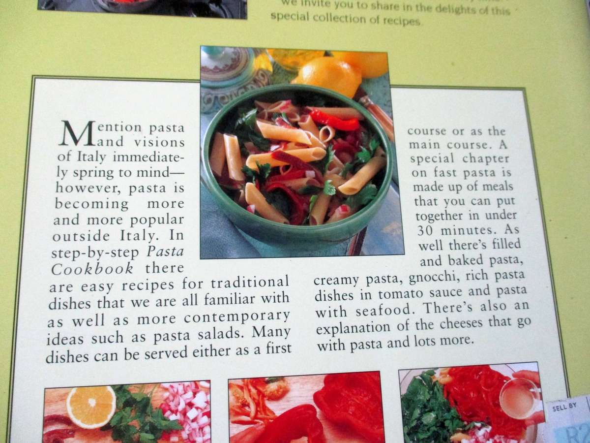 PASTA COOKBOOK - WOOLWORTHS - STEP-BY-STEP