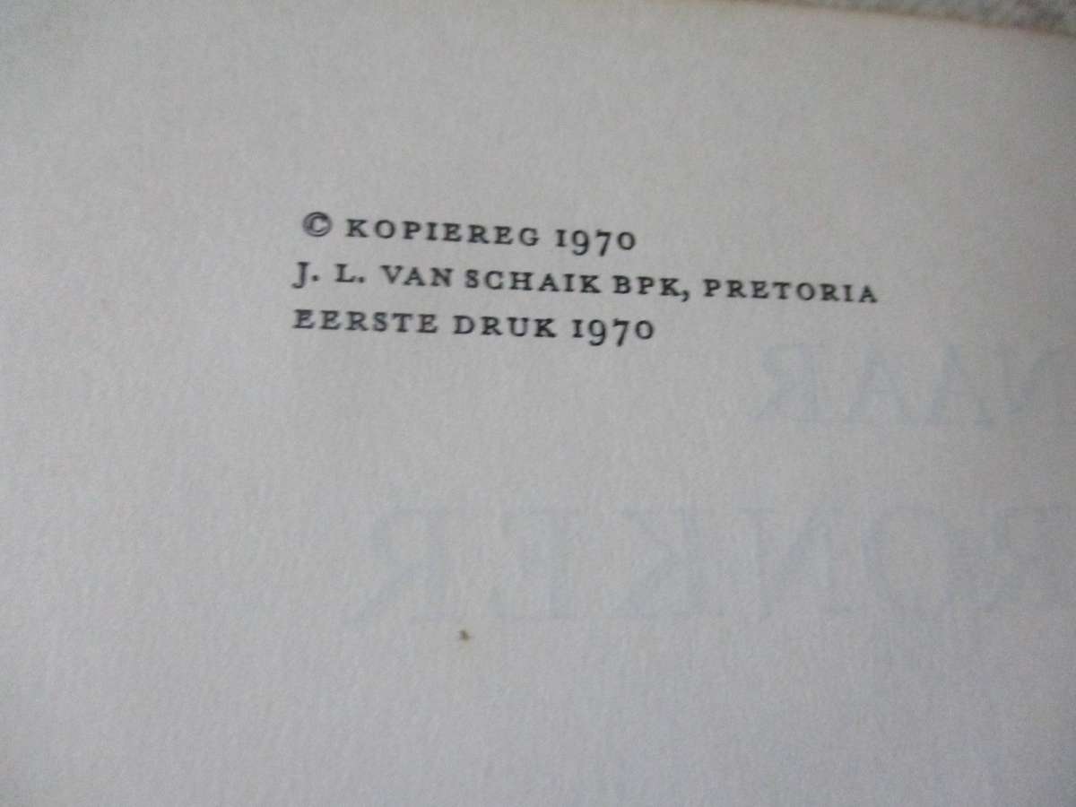 PIET PRONKER - T.C. PIENAAR