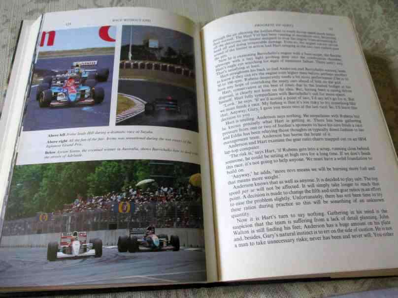 RACE WITHOUT END - THE GRIND BEHIND THE GLAMOUR OF THE SASOL JORDAN GRAND PRIX TEAM - MAURICE H...