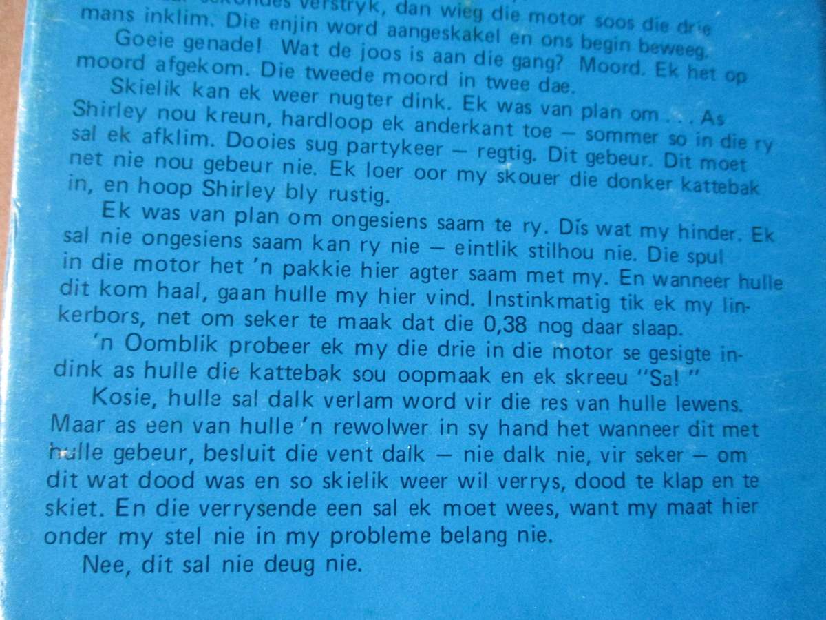 DIE ROLPRENT IS N' RILLER - JASPER M CLOETE - KLUB 707