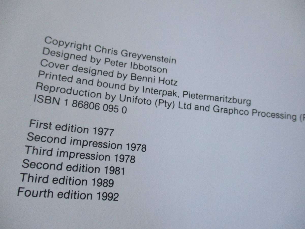 SPRINGBOK SAGA FROM 1891 TO THE NEW BEGINNING - CHRIS GREYVENSTEIN