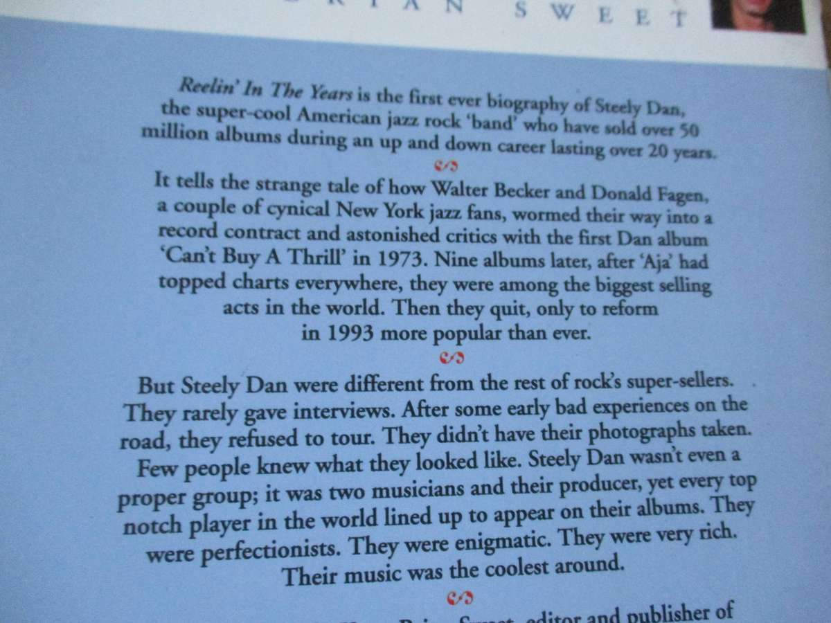 STEELY DAN - REELIN IN THE YEARS by BRIAN SWEET