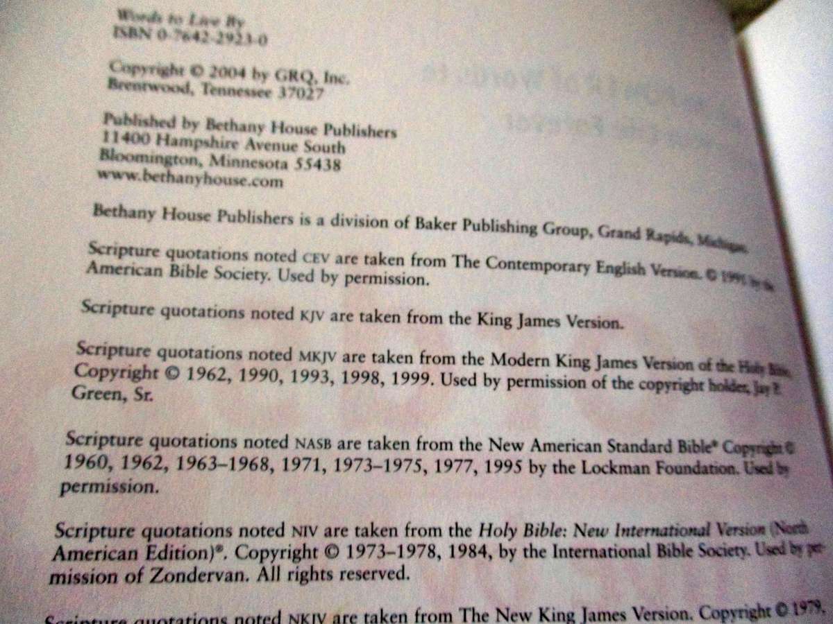 WORDS TO LIVE BY - REFLECTIONS &  INSIGHTS ON THE MOST LIFE-CHANGING & THOUGHT-PROVOKING WORDS IN TH