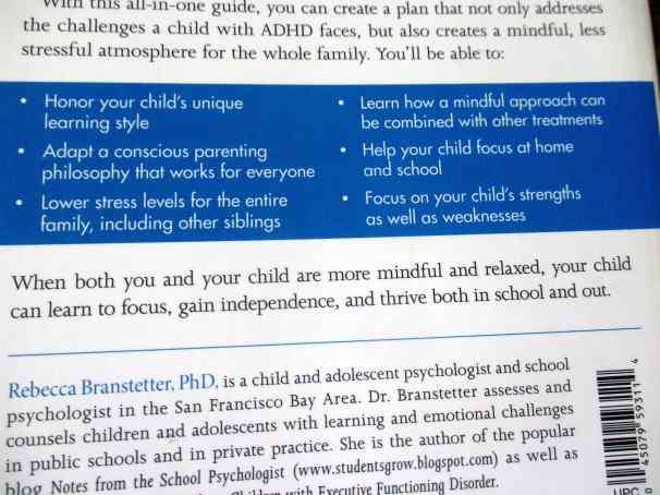 THE CONSCIOUS PARENT'S GUIDE TO ADHD - A MINDFUL APPROACH FOR HELPING ...  - REBECCA BRANSTETTER,