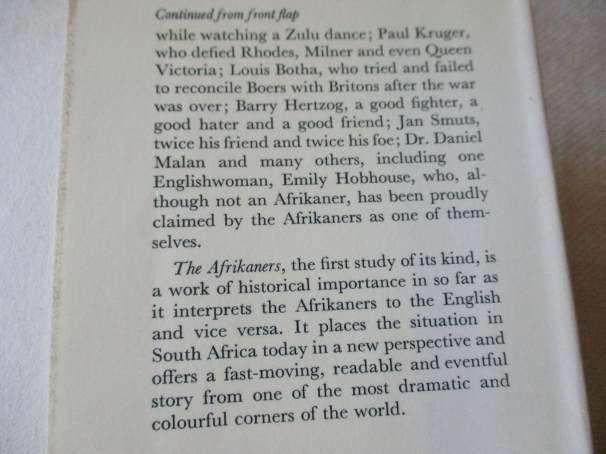 THE AFRIKANERS - JOHN FISHER