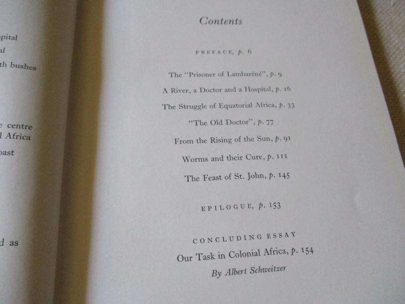 THE AFRICA OF ALBERT SCHWEITZER - CHARLES R JOY& MELVIN ARNOLD