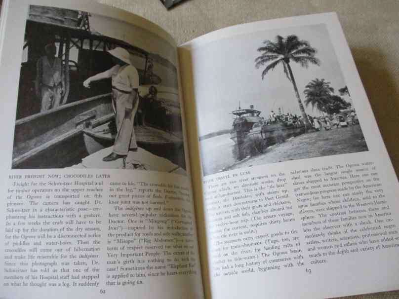 THE AFRICA OF ALBERT SCHWEITZER - CHARLES R JOY& MELVIN ARNOLD