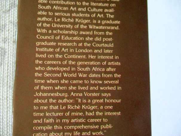 ANNA VORSTER - A BIOGRAPHY - LE RICHE' KRUGER