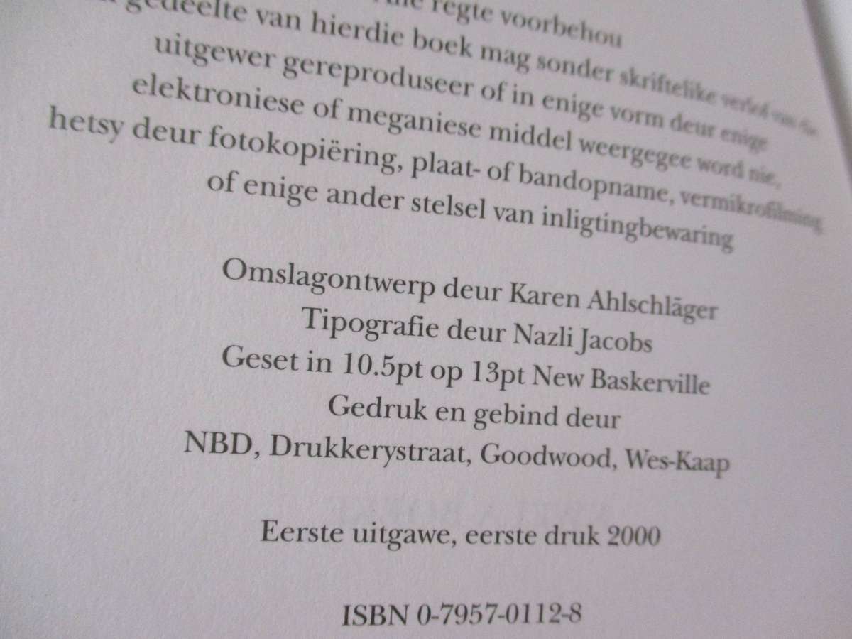 n' STRINGETJIE BLOU KRALE -  E.K.M. DIDO