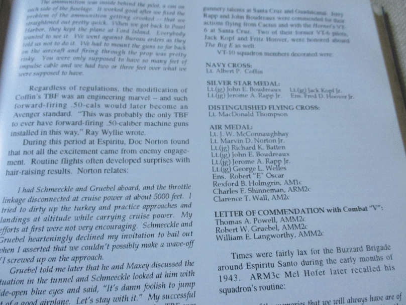 THE BUZZARD BRIGADE - TORPEDO SQUADRON TEN AT WAR - STEPHEN L MOORE