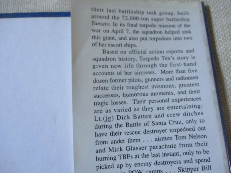 THE BUZZARD BRIGADE - TORPEDO SQUADRON TEN AT WAR - STEPHEN L MOORE