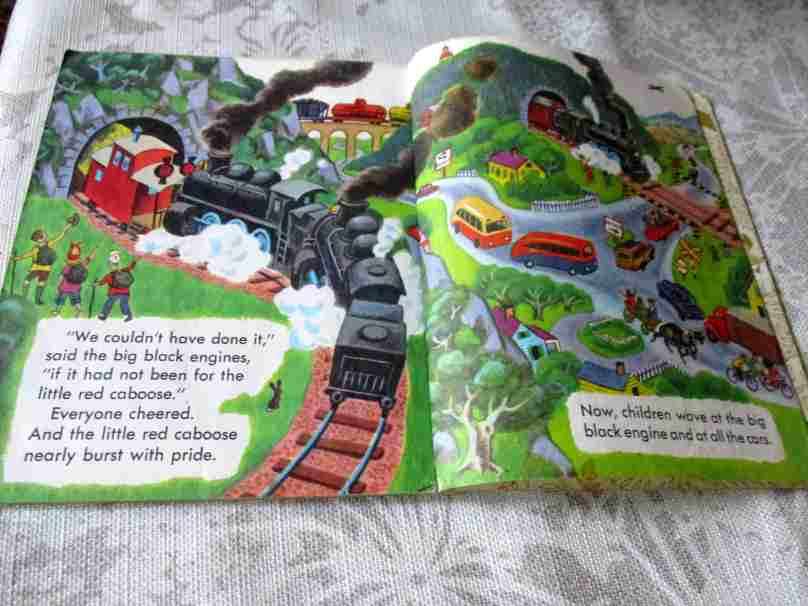 THE LITTLE RED CABOOSE - LITTLE GOLDEN BOOK - VINTAGE CHILDREN'S BOOK