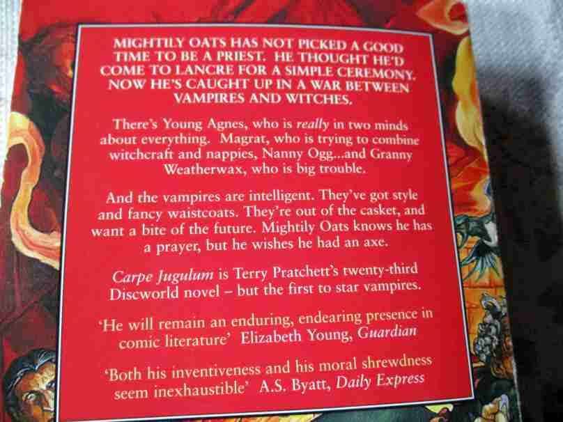 Carpe Jugulum - Terry Pratchett - Discworld Novel