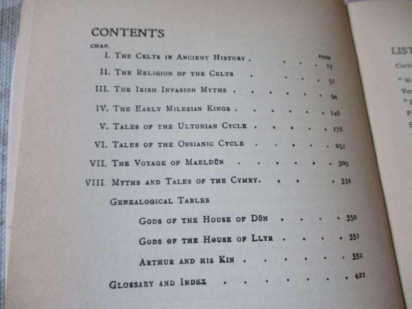 CELTIC MYTHS AND LEGENDS - T.W. ROLLESTON