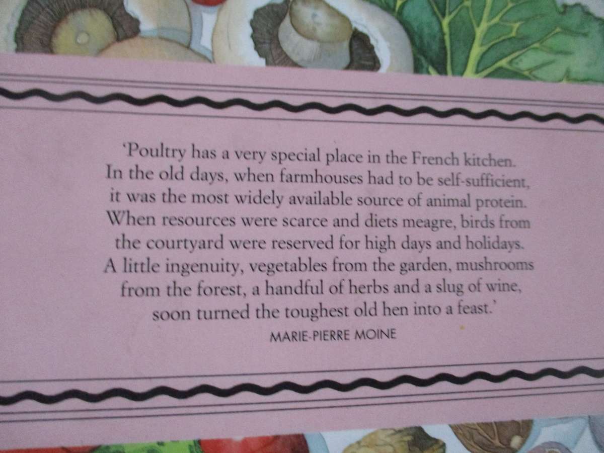 CHICKEN AND OTHER POULTRY DISHES - MARIE-PIERRE MOINE'S FRENCH KITCHEN