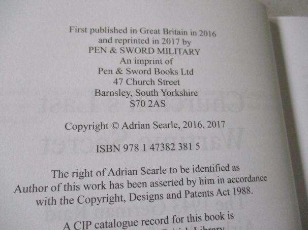 CHURCHILL'S LAST WARTIME SECRET - THE 1943 GERMAN RAID AIRBRUSHED FROM HISTORY - ADRIAN SEARLE