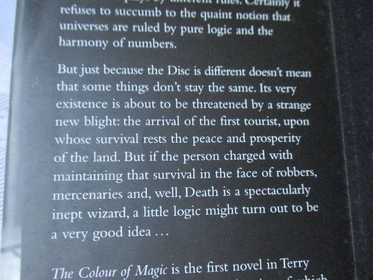 THE COLOUR OF MAGIC -  TERRY PRATCHETT - H/C - COMMEMORATIVE 21ST ANNIVERSARY EDITION