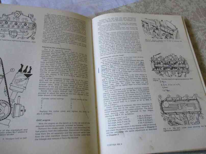 FORD CORTINA SERIES FOUR - WORKSHOP MANUAL