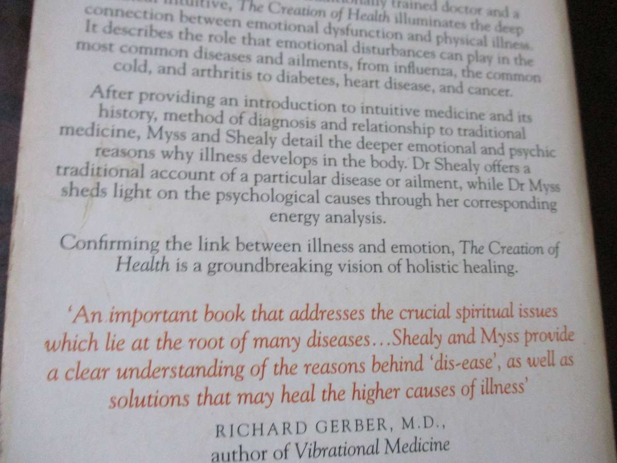 THE CREATION OF HEALTH - CAROLINE MYSS, PH.D.