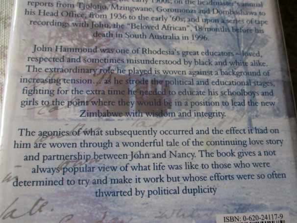 BELOVED AFRICAN - JILL BAKER