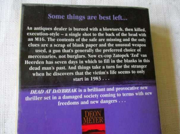 DEAD AT DAYBREAK - DEON MEYER