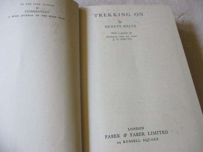 TREKKING ON - DENEYS REITZ