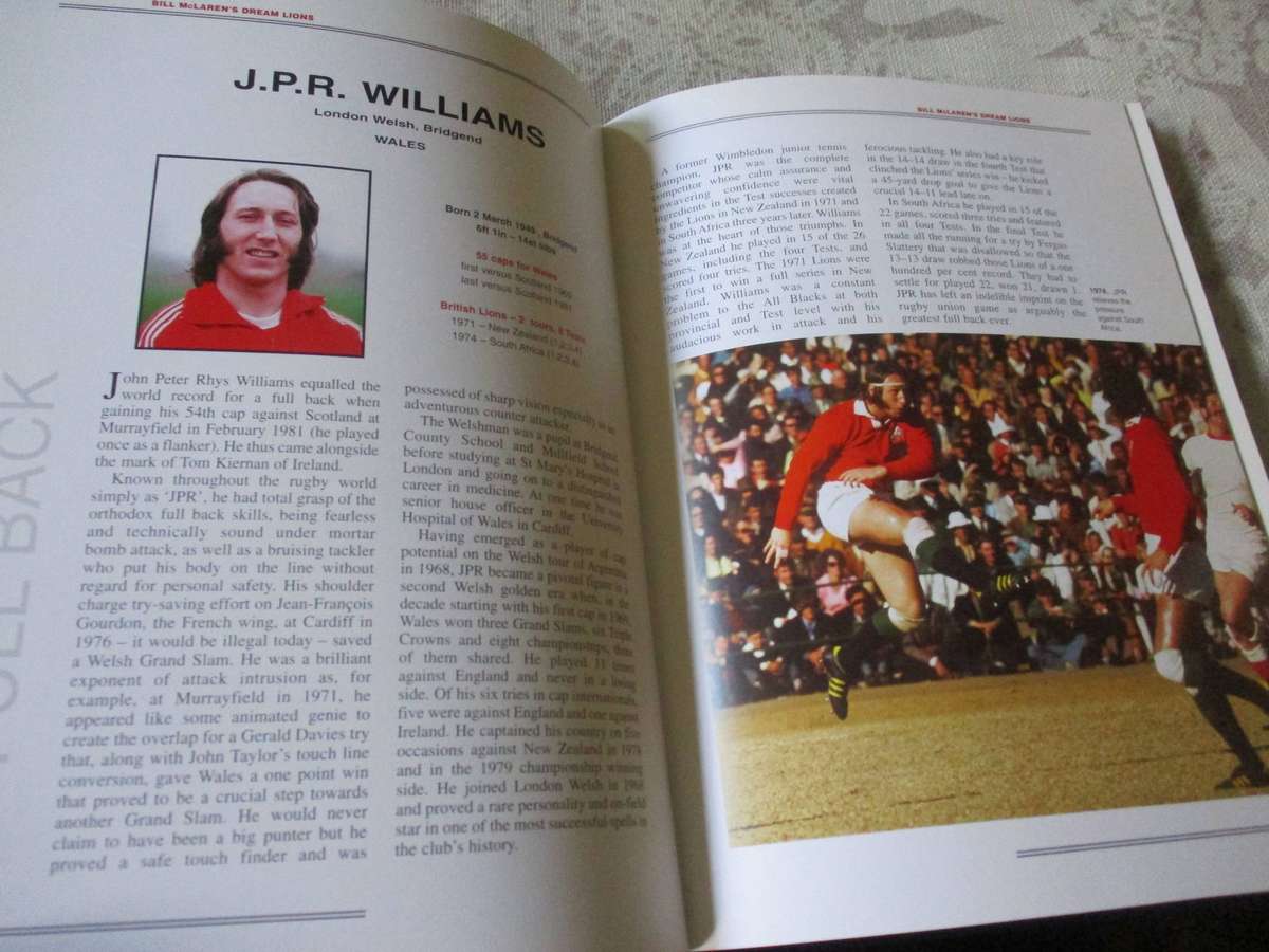 BILL McLAREN'S DREAM LIONS