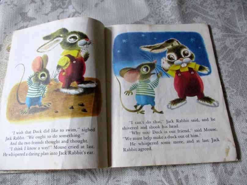 DUCK AND HIS FRIENDS - LITTLE GOLDEN BOOK - VINTAGE CHILDREN'S BOOK