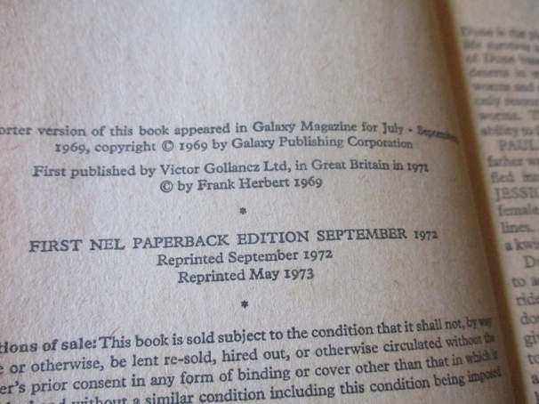 DUNE MESSIAH - FRANK HERBERT