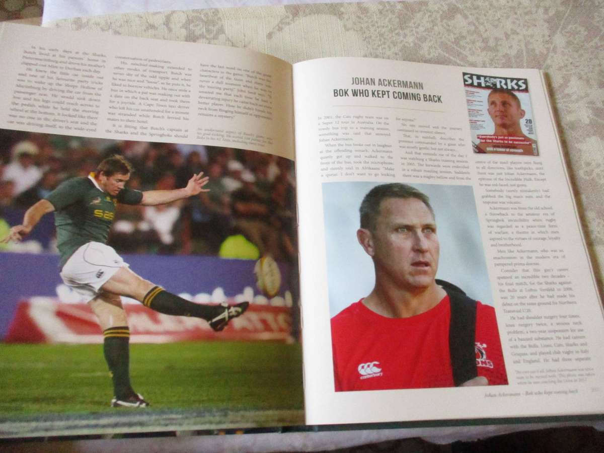 THE FIRESIDE SPRINGBOK - THE UNTOLD STORIES  THAT MAKE THE BOKS GREAT -  MIKE GREENAWAY