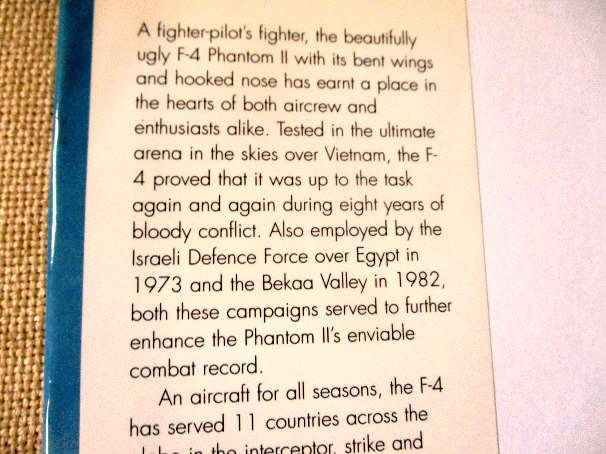 F-4 PHANTOM - TONY HOLMES