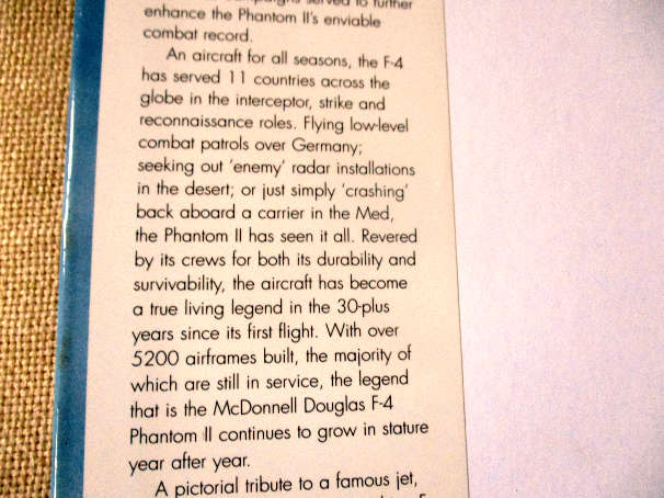 F-4 PHANTOM - TONY HOLMES