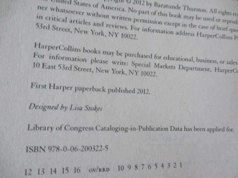 HOW TO BE BLACK - BARATUNDE THURSTON