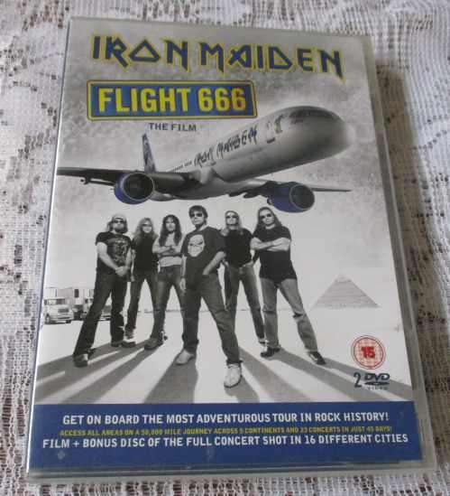 IRON MAIDEN - FLIGHT 666 - THE FILM -  DVD
