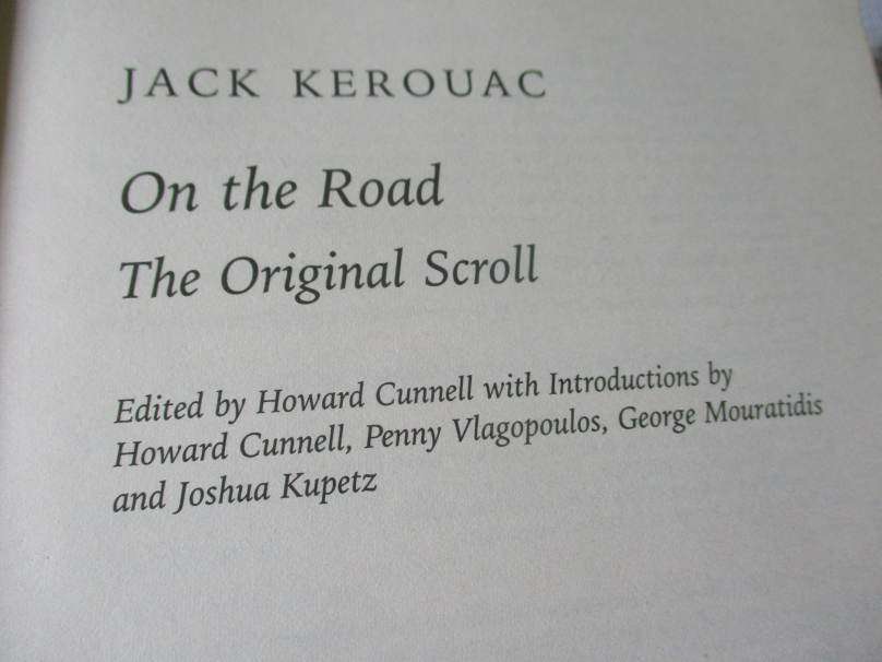 ON THE ROAD - JACK KEROUAC - THE ORIGINAL SCROLL