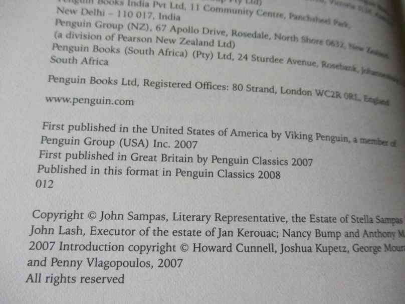 ON THE ROAD - JACK KEROUAC - THE ORIGINAL SCROLL