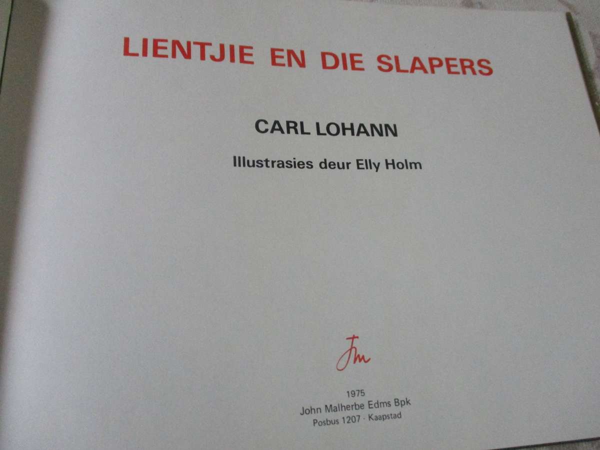 LIENTJIE EN DIE SLAPERS - CARL LOHANN
