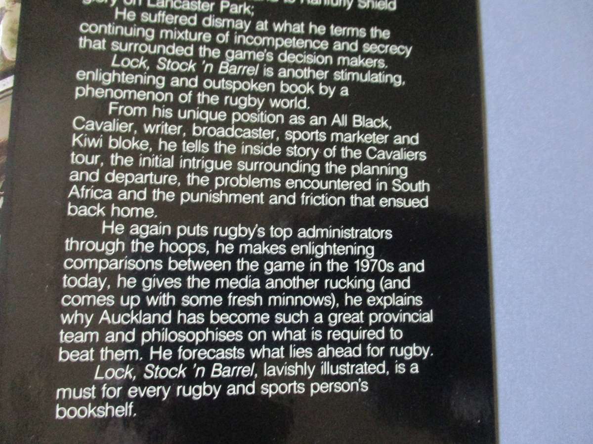 LOCK, STOCK N' BARREL - ANDY HADEN - SIGNED