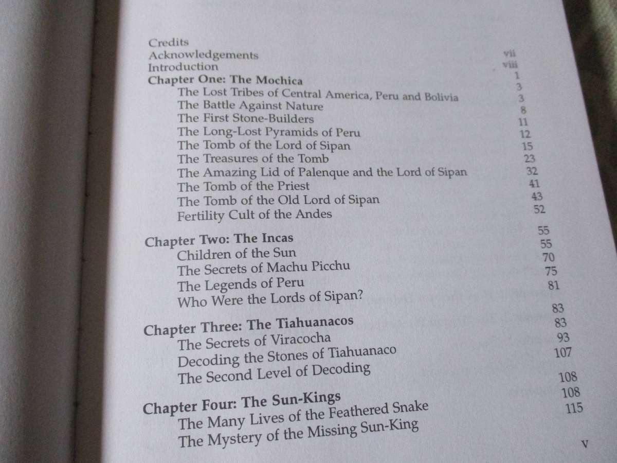THE LOST TOMB OF VIRACOCHA - UNLOCKING THE SECRETS OF THE PERUVIAN PYRAMIDS - MAURICE COTTERELL
