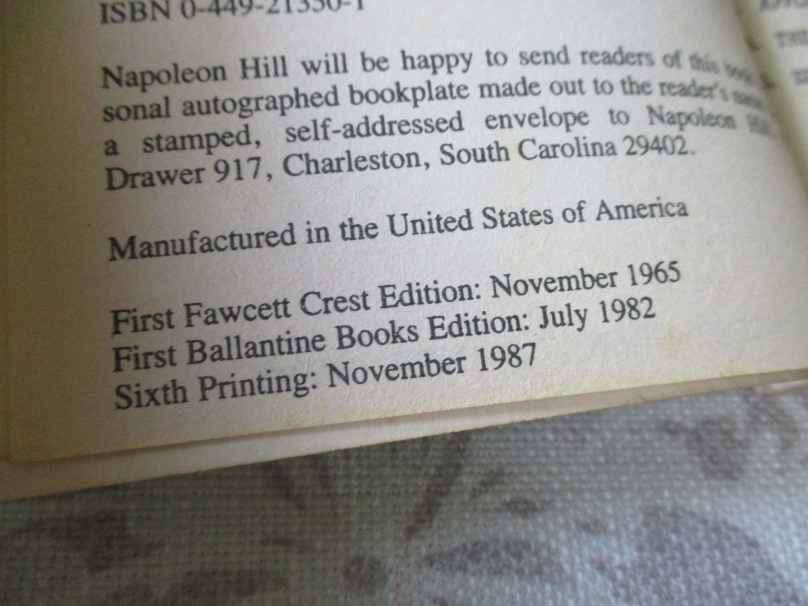 THE MASTER-KEY TO RICHES - NAPOLEON HILL