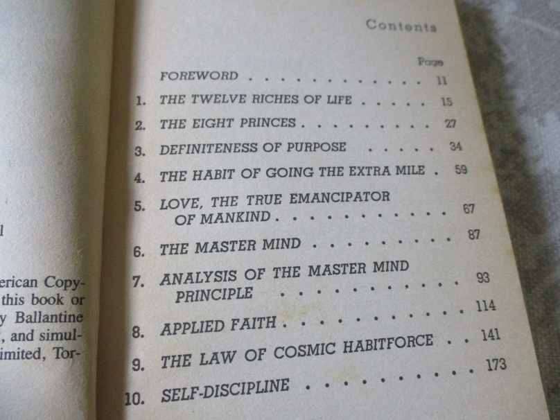 THE MASTER-KEY TO RICHES - NAPOLEON HILL