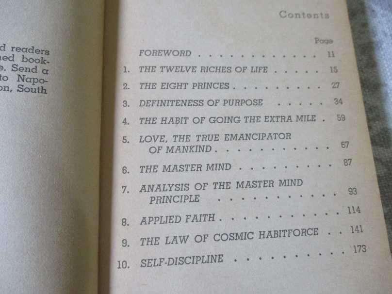 THE MASTER-KEY TO RICHES - NAPOLEON HILL