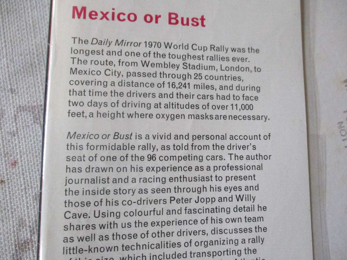 MEXICO OR BUST ! - MARK KAHN